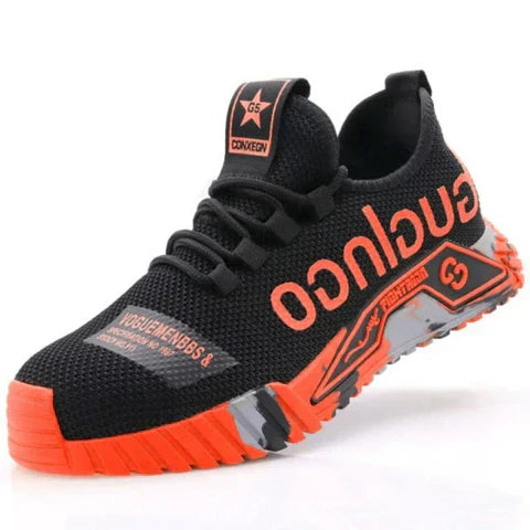 Męskie sportowe sneakersy z przewiewną cholewką i antypoślizgową podeszwą