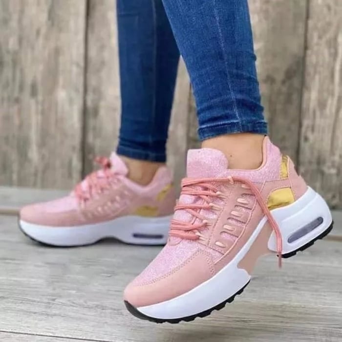 Damskie Buty z Miękką Wkładką i Amortyzującą Podeszwą