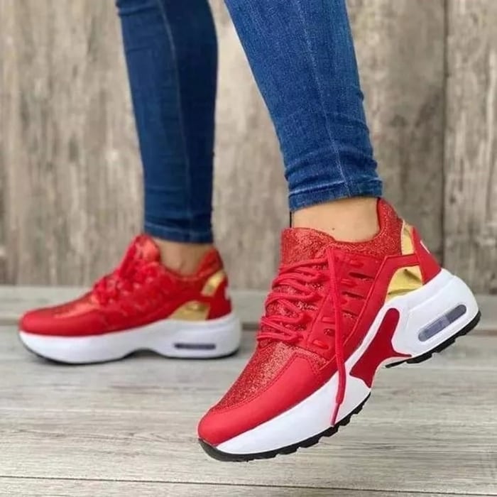 Damskie Buty z Miękką Wkładką i Amortyzującą Podeszwą