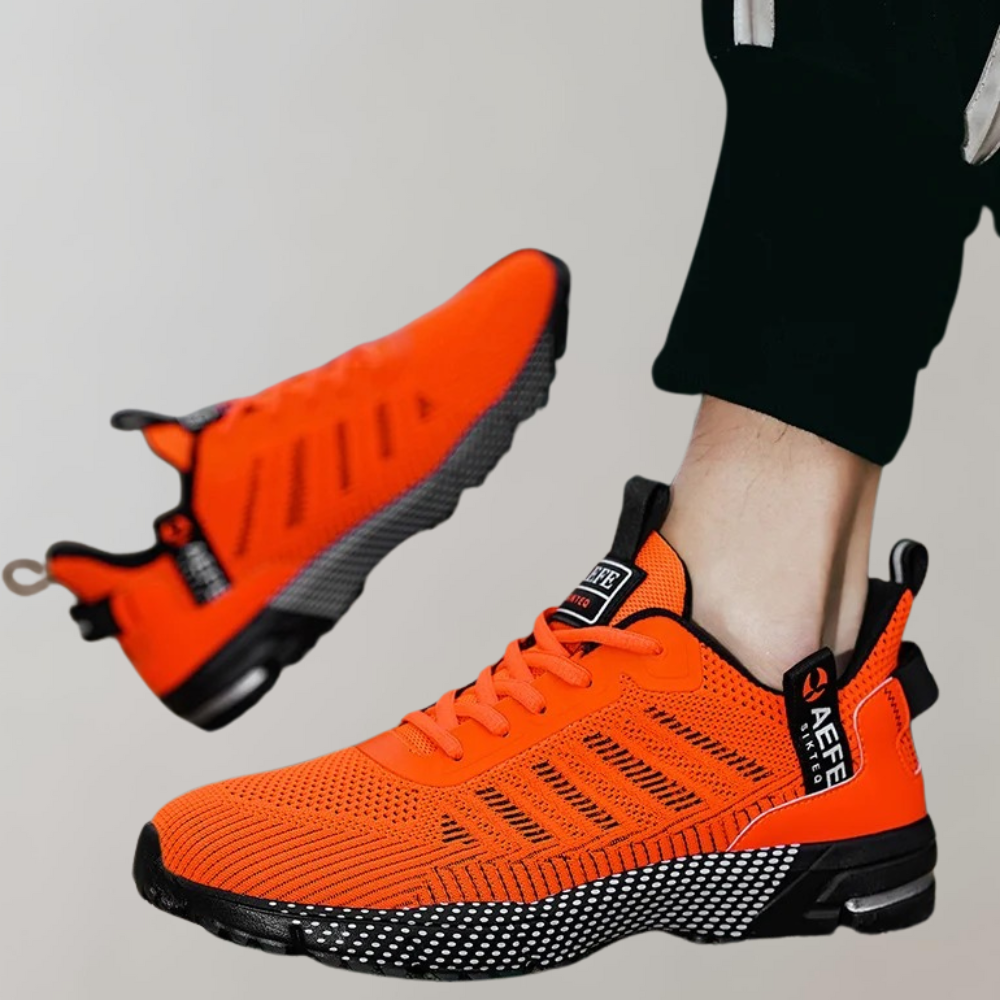 Męskie Buty Sportowe z Lekką Podeszwą i Przewiewnym Designem