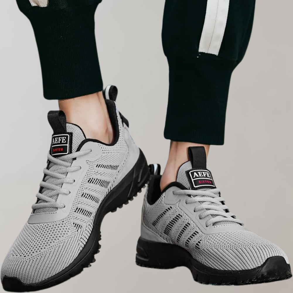 Męskie Buty Sportowe z Lekką Podeszwą i Przewiewnym Designem