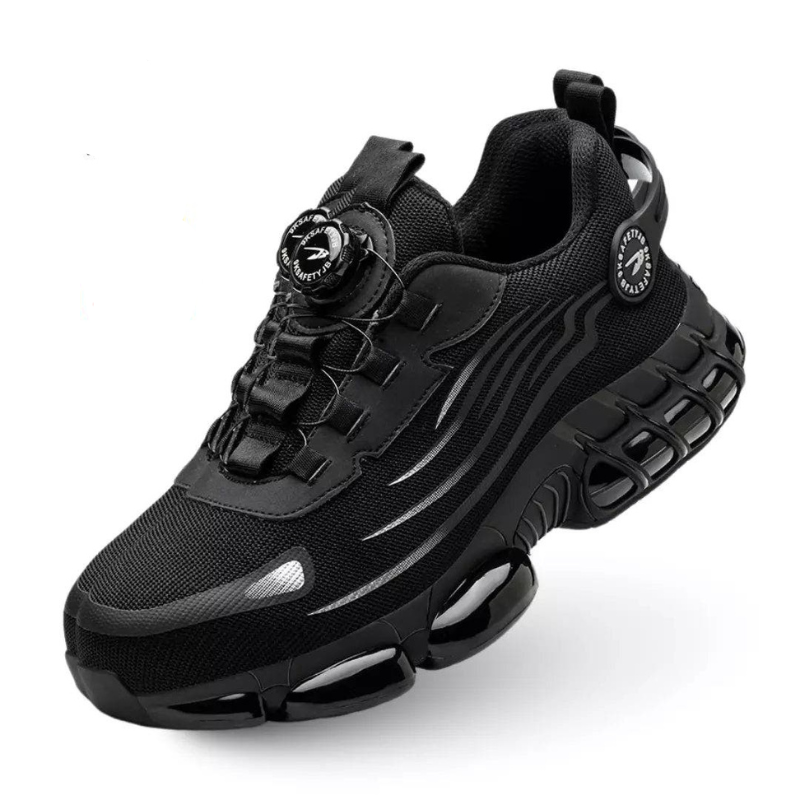 Męskie Buty Sportowe z Oddychającą Siatką i Amortyzowaną Podeszwą