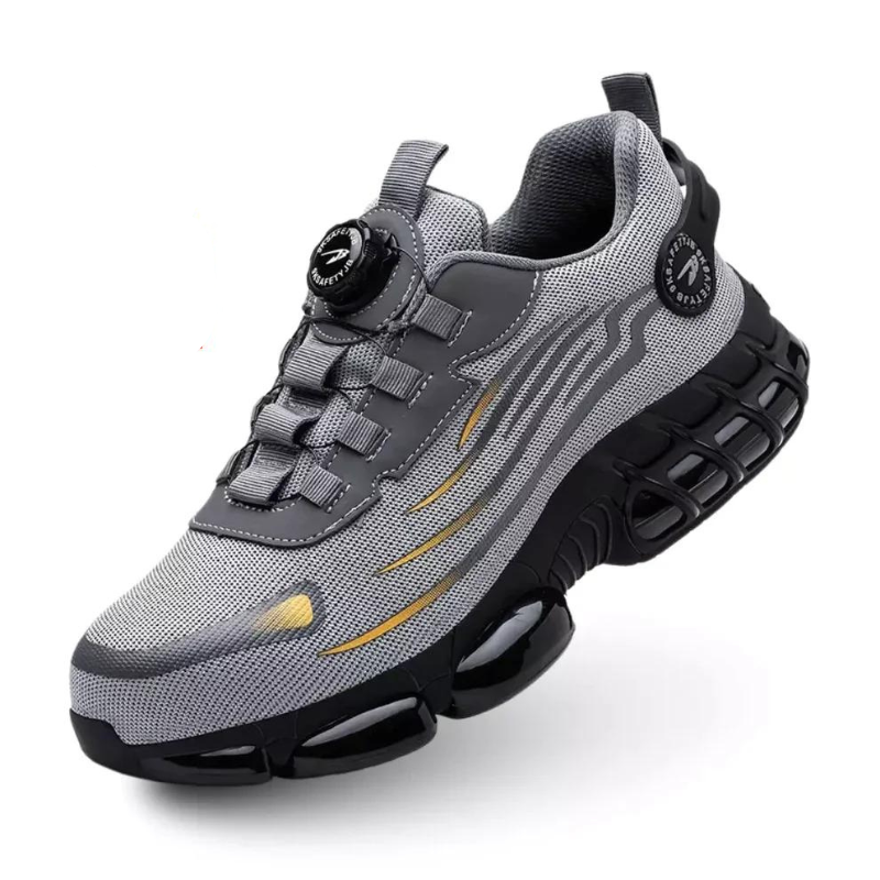 Męskie Buty Sportowe z Oddychającą Siatką i Amortyzowaną Podeszwą
