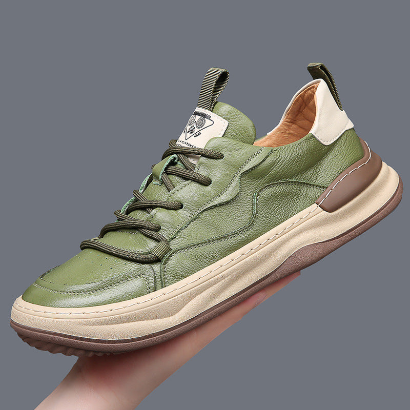 Męskie sneakersy z amortyzowaną wkładką, wyściełanym kołnierzem i gumową podeszwą