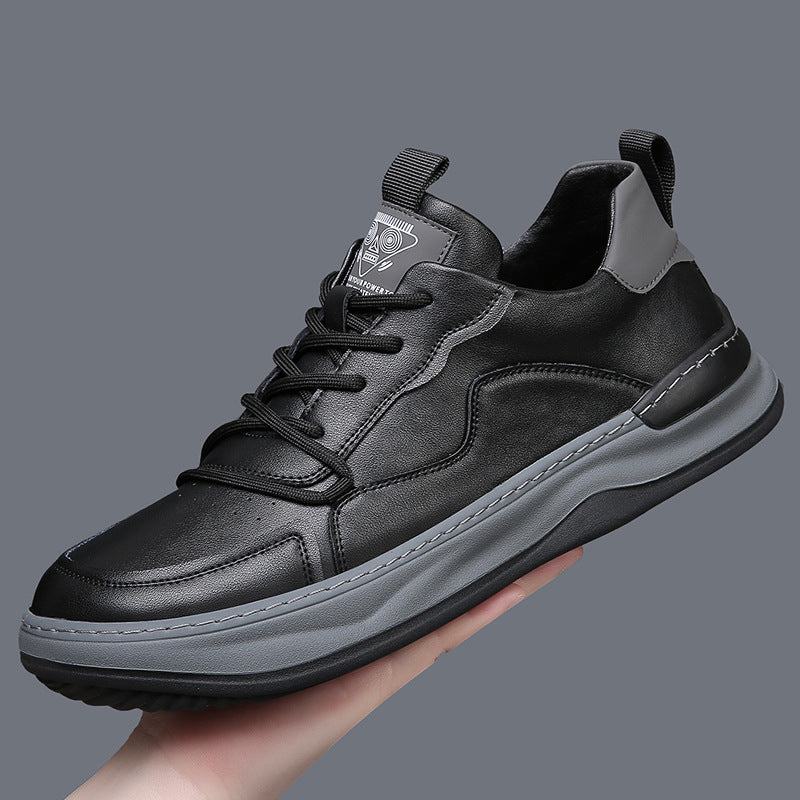 Męskie sneakersy z amortyzowaną wkładką, wyściełanym kołnierzem i gumową podeszwą
