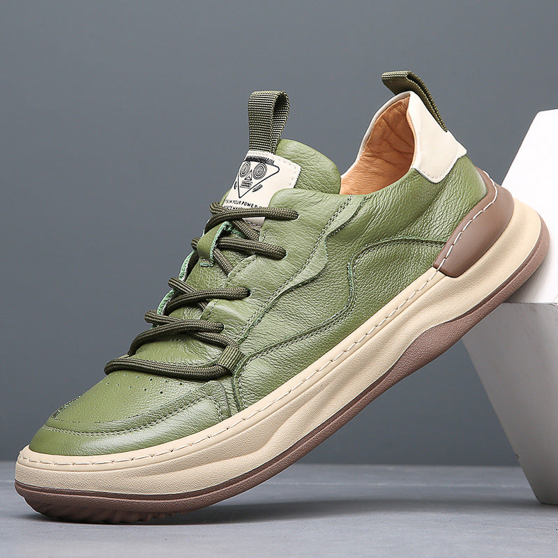 Męskie sneakersy z amortyzowaną wkładką, wyściełanym kołnierzem i gumową podeszwą