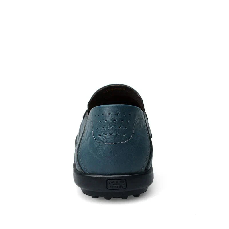 Męskie loafersy z konstrukcją typu slip-on i wkładką amortyzującą