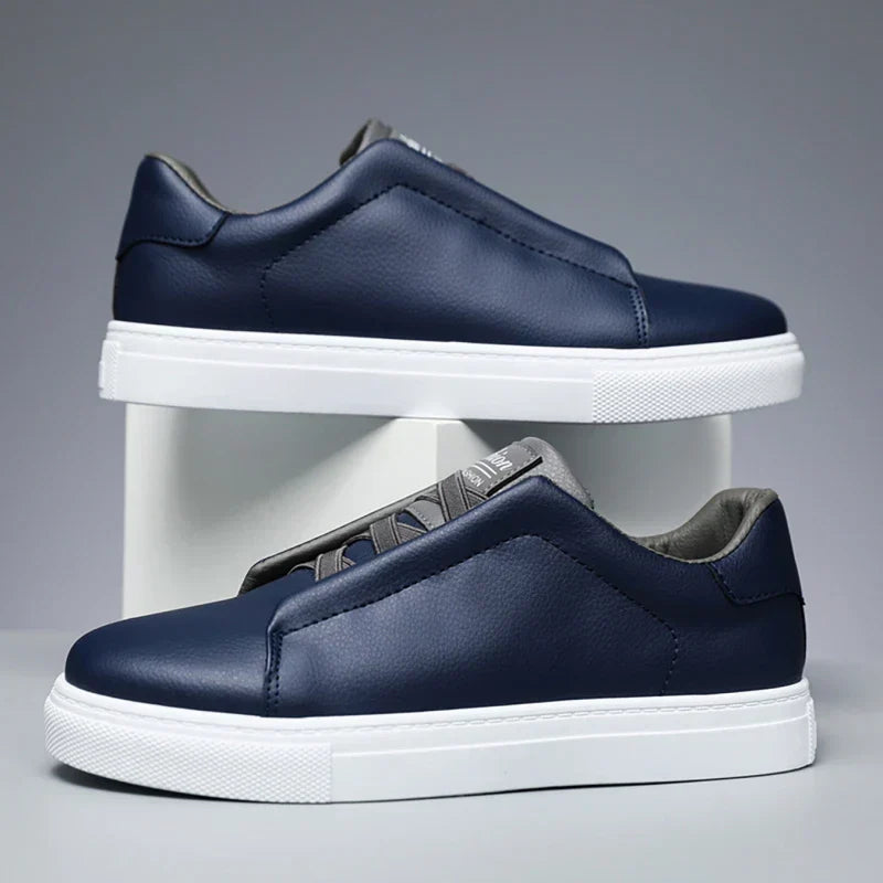 Męskie Sneakersy o Minimalistycznym Designie z Elastyczną Podeszwą i Smukłym Dopasowaniem