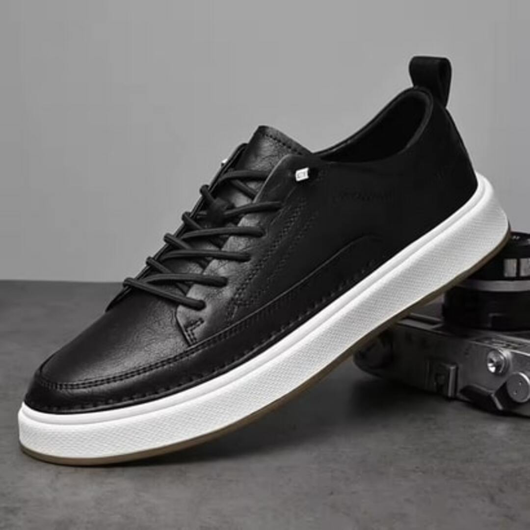 Męskie Sneakersy Zamszowe ze Sznurowaniem, Wyściełaną Wkładką i Lekką Podeszwą