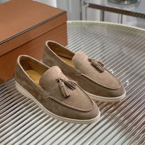 Męskie buty typu high-top z okrągłym noskiem, gumową podeszwą i przeszyciami