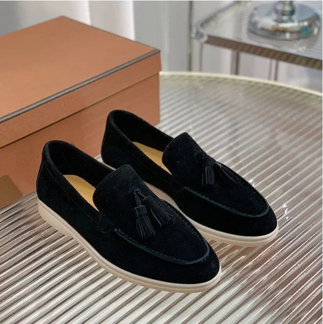 Męskie buty typu high-top z okrągłym noskiem, gumową podeszwą i przeszyciami