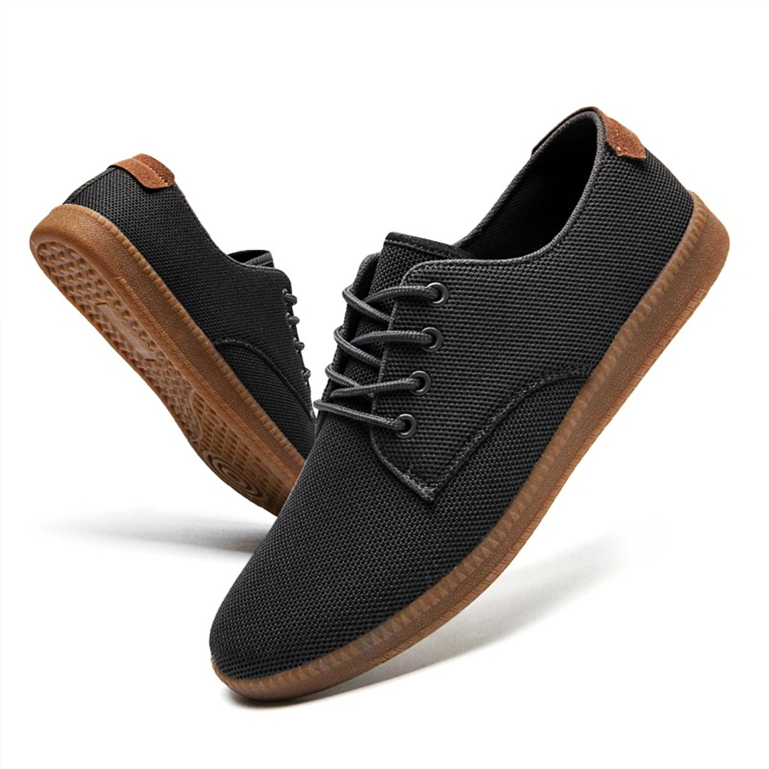 Męskie Sneakersy z Oddychającą Cholewką, Podparciem Łuku Stopy i Amortyzowaną Wkładką